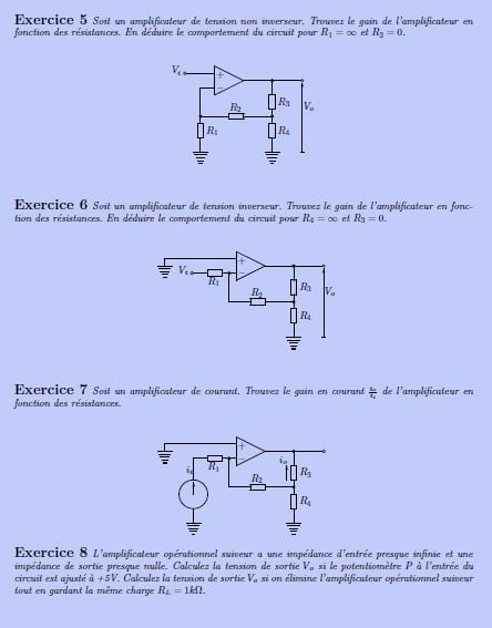 Electronique Analogique Exercices Corrigés PDF