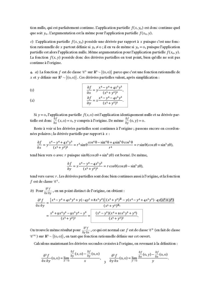Analyse 5 PDF: exercices corrigés