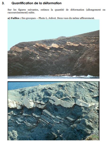travaux dirigés de Géologie Stucturale  pdf